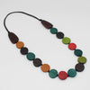 Sylca London Wood Bead Necklace DW24N01