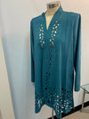 SALE Aria Cover Up RB22412 Teal, XL, 1X