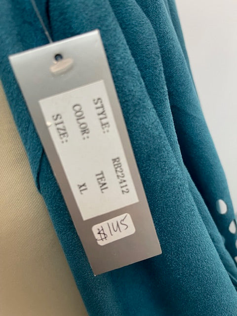 SALE Aria Cover Up RB22412 Teal, XL, 1X