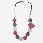 Sylca Beaded Robin Necklace Style DW22N08