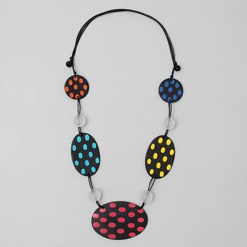 Sylca Multi Color Kit Necklace Style LS22N57