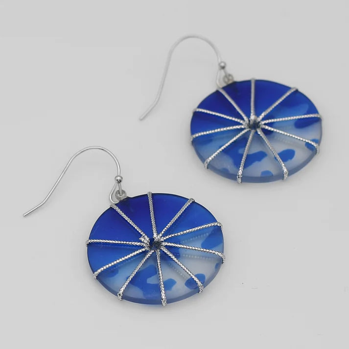 Sylca Blue Star Avah Earrings LS24E06