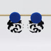 Sylca Lola Statement Earrings LS24E26 FUCHSIA, BLUE, LIME, YELLOW