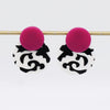Sylca Lola Statement Earrings LS24E26 FUCHSIA, BLUE, LIME, YELLOW