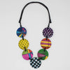 Sylca Colorful Rhea Disc Necklace LS24N05