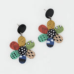 Sylca Garden of Color Flower Earring  LS25E21 MULTI