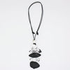 Sylca StoneStack Statement Pendant Necklace LS25N33