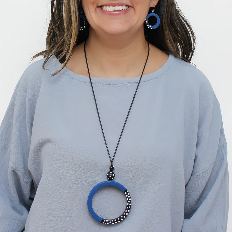 Sylca Inez Pendant Necklace LS25N35 – IBHANA Sylca Inez Pendant Necklace LS25N35 – IBHANA