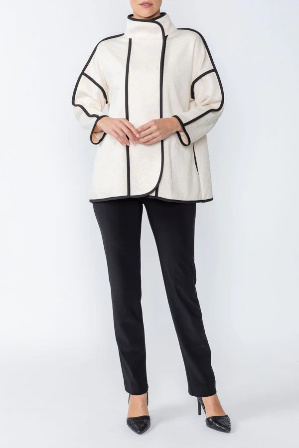 IC Collection CONTRAST PIPING JACKET Style M233J