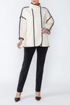 IC Collection CONTRAST PIPING JACKET Style M233J