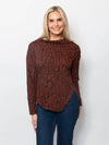 Snoskins Blister Sweater Knit Zip Vest 80703-F25