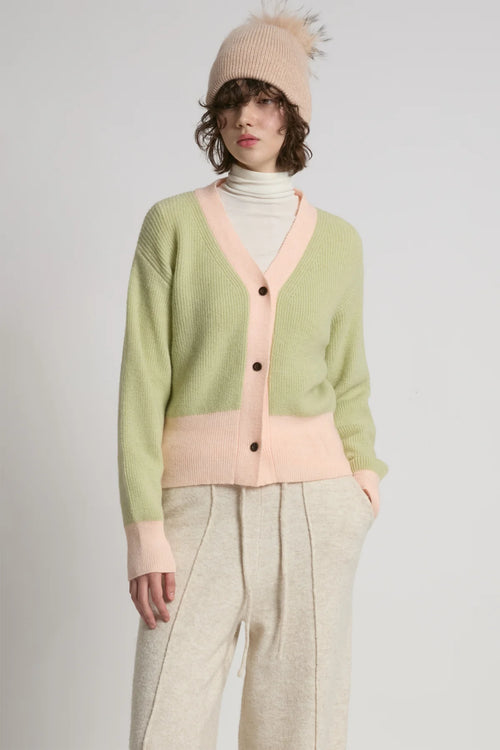 Basic Ribbed Knit Pom Pom Beanie