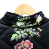 Berek Floral Diamond Trellis Bomber Jacket