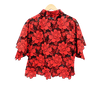 Berek Lazer Garden Shirt in Red and Black