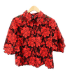 Berek Lazer Garden Shirt in Red and Black