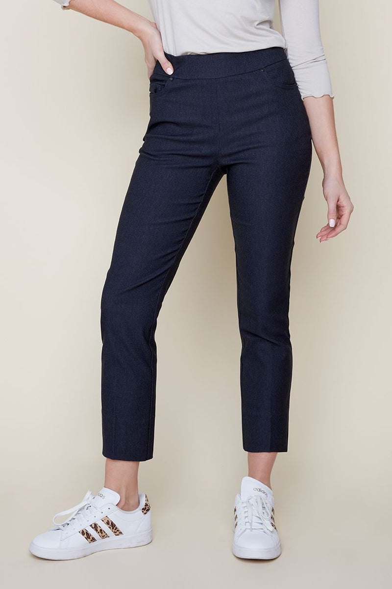 Renuar Pull-On Slim Crop Pant R10056-E730 F24