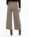 Renuar Patterned Pants Pull On Cropped Wide Leg Style R10063-F23