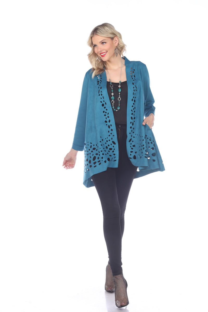Shennel Teal Jacket Style RB22412TE