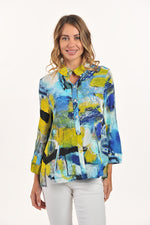 Lemon Grass Blouse S25  S5WT 538B  Blue