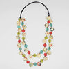 Sylca Double Strand Splatter Necklace Style SD23N16