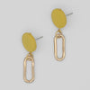 Sylca Kolly Gold Link Dangle Earring SD24E02