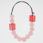 Sylca Pink Vivian Statement Necklace SD24N14