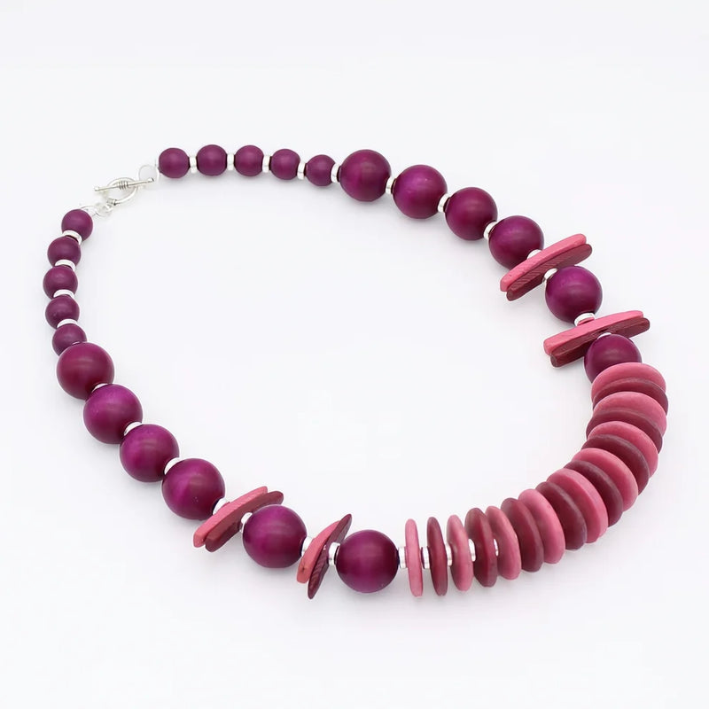 Sylca Ivory Skylar Coastal Aura Necklace  SD25N25 IVORY