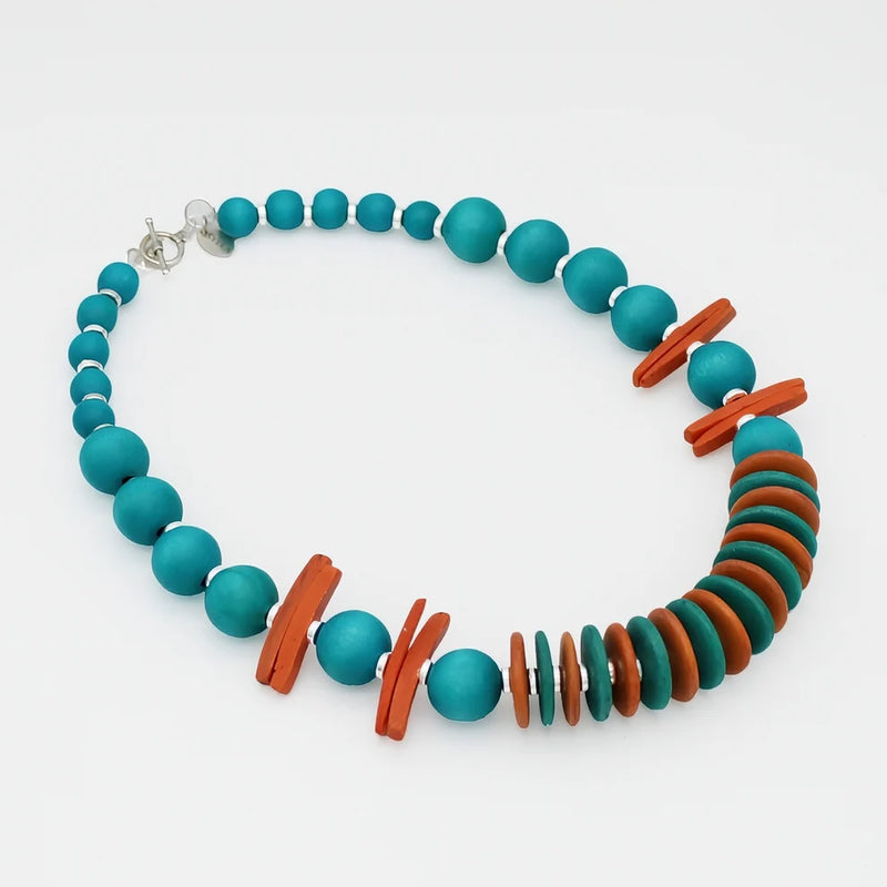Sylca Ivory Skylar Coastal Aura Necklace  SD25N25 IVORY