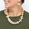 Sylca Ivory Skylar Coastal Aura Necklace  SD25N25 IVORY