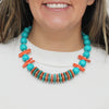 Sylca Ivory Skylar Coastal Aura Necklace  SD25N25 IVORY