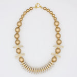 Sylca Ivory Skylar Coastal Aura Necklace  SD25N25 IVORY
