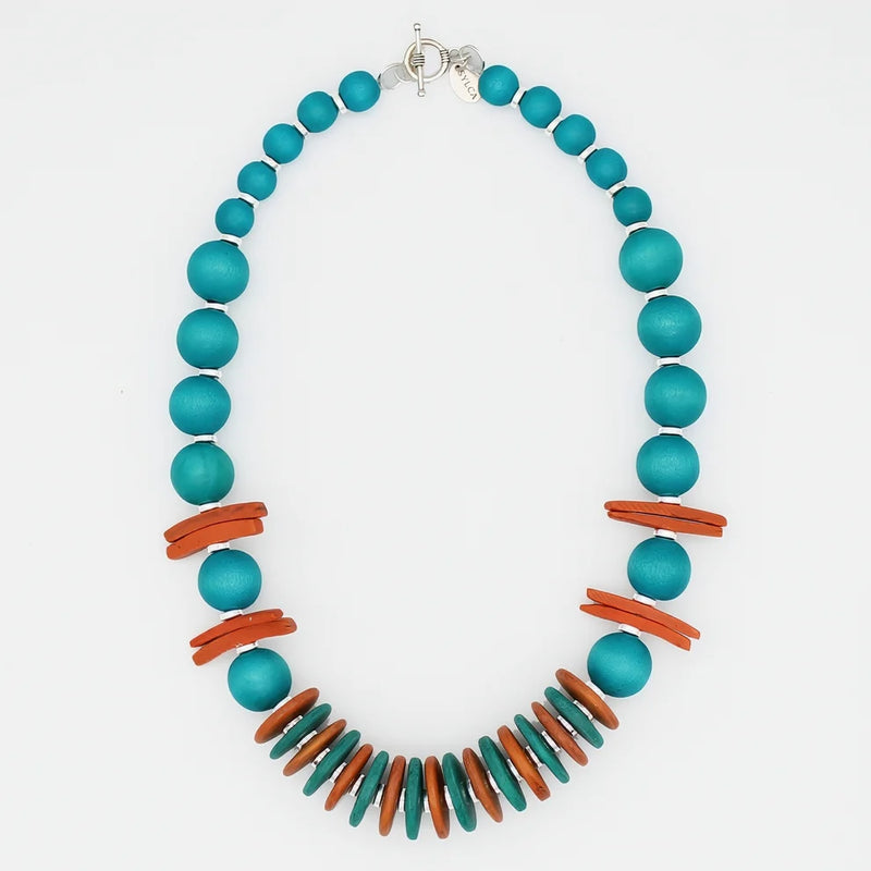 Sylca Ivory Skylar Coastal Aura Necklace  SD25N25 IVORY