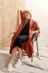 LOOK BY M Wide Shawl Collared Cardigan SM8704