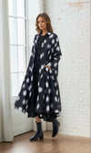 Simply Vanite Long Dots Jacket 5003 S25, Black Dots, Copper Dots