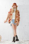 LOOK BY M Sweet Love Cape Cardigan SM616