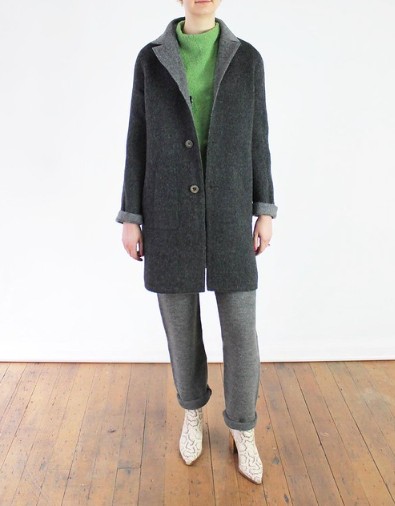 Beyond Threads Reversible Classic Coat Style IXH647
