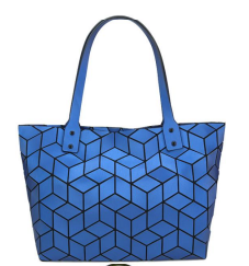 Matte Laminated Designer Tote Bag with Contoured Corners (12x8x15) -  Screen Print - Display Pros