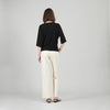 Clara Sun Woo Side Tie detailed soft knit top T207 F25