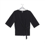 Clara Sun Woo Side Tie detailed soft knit top T207 F25