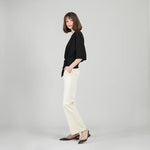 Clara Sun Woo Side Tie detailed soft knit top T207 F25