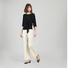 Clara Sun Woo Side Tie detailed soft knit top T207 F25