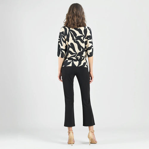 Clara Sun Woo Side Tie detailed soft knit top T293 F25