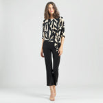 Clara Sun Woo Side Tie detailed soft knit top T207P22 F25