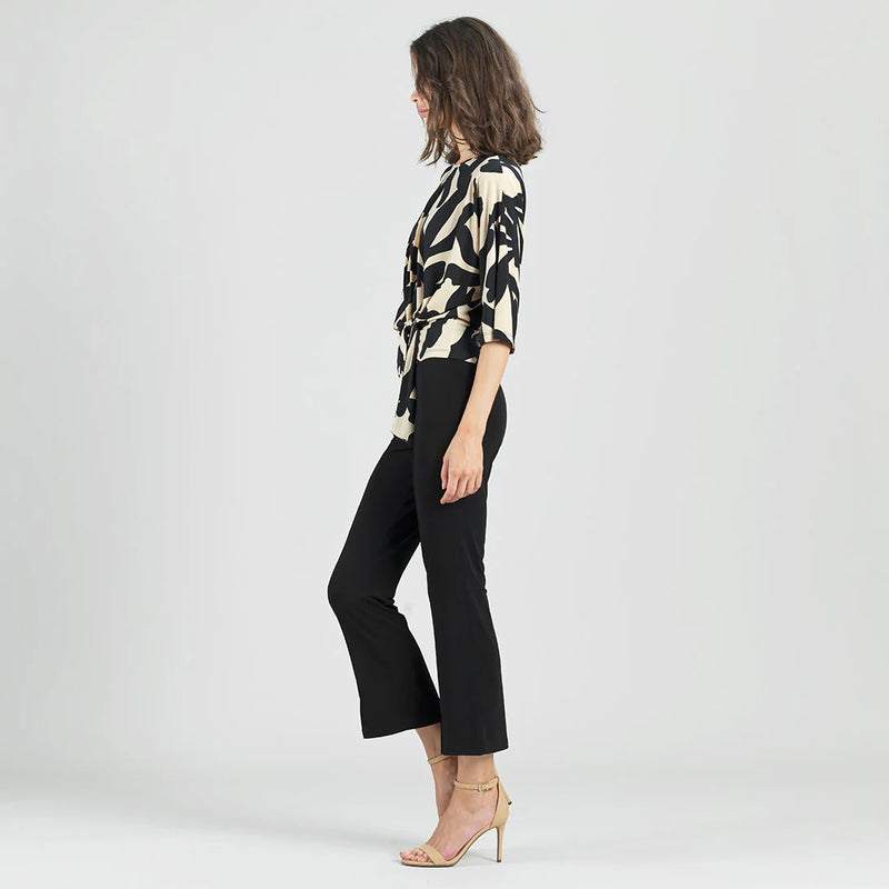 Clara Sun Woo Side Tie detailed soft knit top T207P22 F25