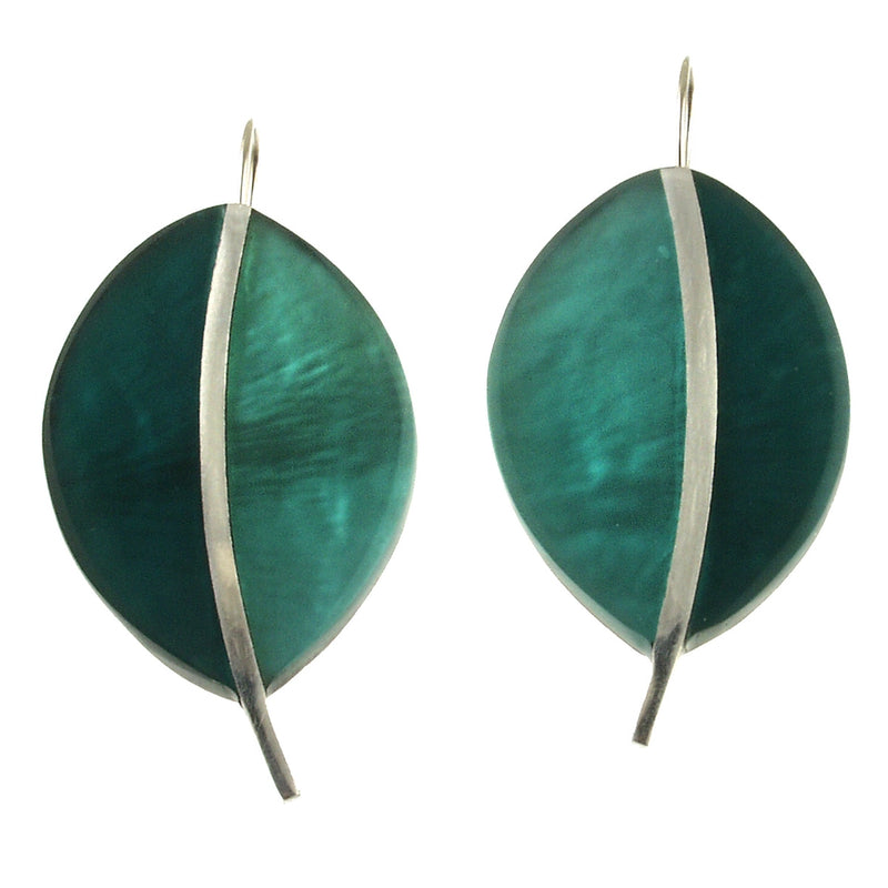 Origin 2Tone Leaf Ear Earrings 2237