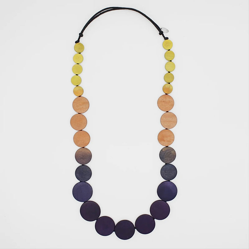 Sylca City Sunset Bead Necklace TG23N03
