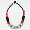 Sylca Blue MarisThreaded Ball Statement NecklaceTG25N08 RED, BLUE