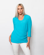 Snoskins Pucker Top V-Neck New Fabric 88597-24S