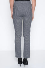 Picadilly Wave Print Pull-On Straight Leg Pants Style UM988FW