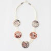 Sylca Resin Marbled Karina Necklace Style UN20N23